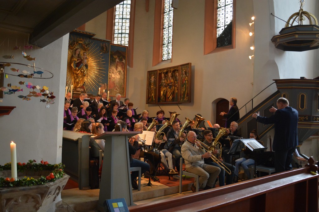 Festgottesdienst mit Posaunen- und Kirchenchor