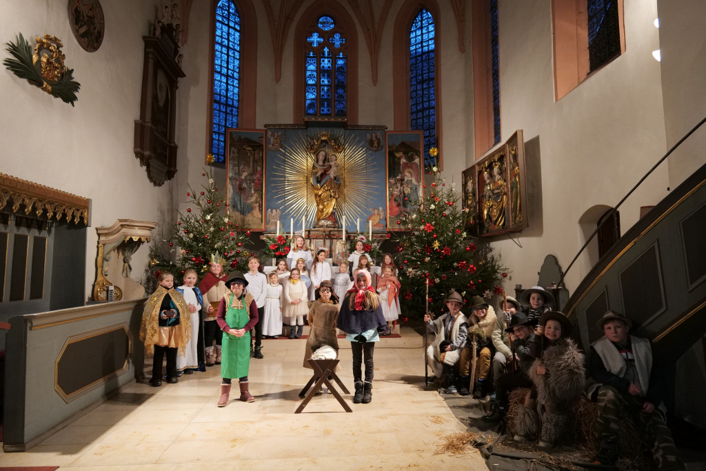 Familiengottesdienst mit Weihnachtsmusical, Marienkirche Velden