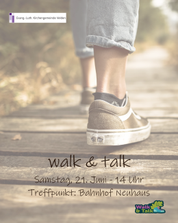 Walk & Talk